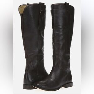 🆕 Frye Paige Dark Brown Leather Tall Boots - 6.5
